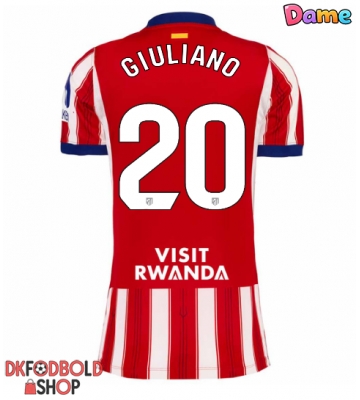 Atletico Madrid Giuliano Simeone #20 Hjemmebanetrøje Dame 2026-27 Kort ærmer Atletico Madrid Giuliano Simeone #20 Hjemmebanetrøje Dame 2026-27 Kort ærmer